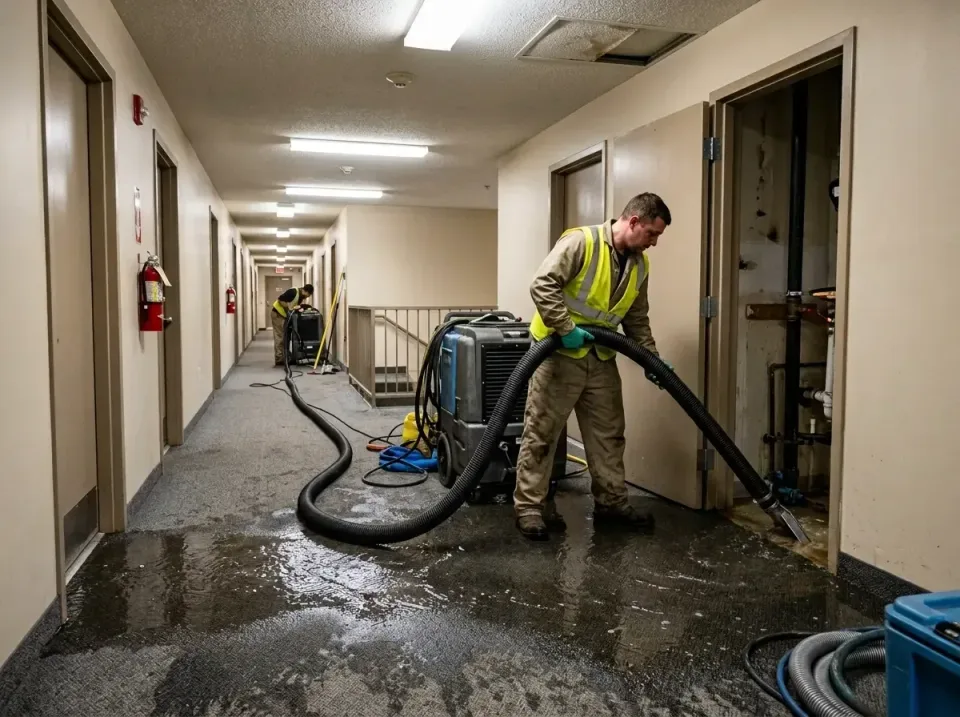 multi-unit-apartment-hallway-f-005 — frequently asked questions, Emergency Burst Pipe Water Extraction & Removal in Hazel Pa…